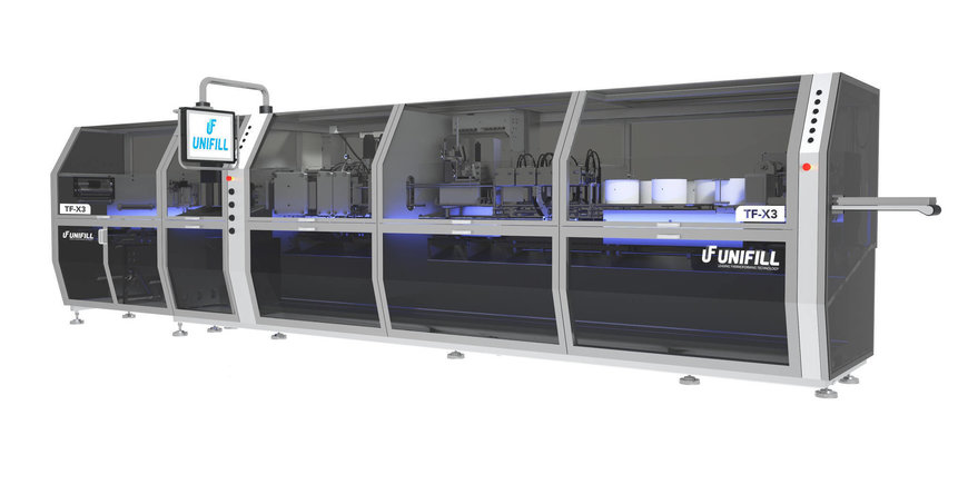 At interpack 2023, UNIFILL presents flexible thermoforming machines with drive technology from Bosch Rexroth